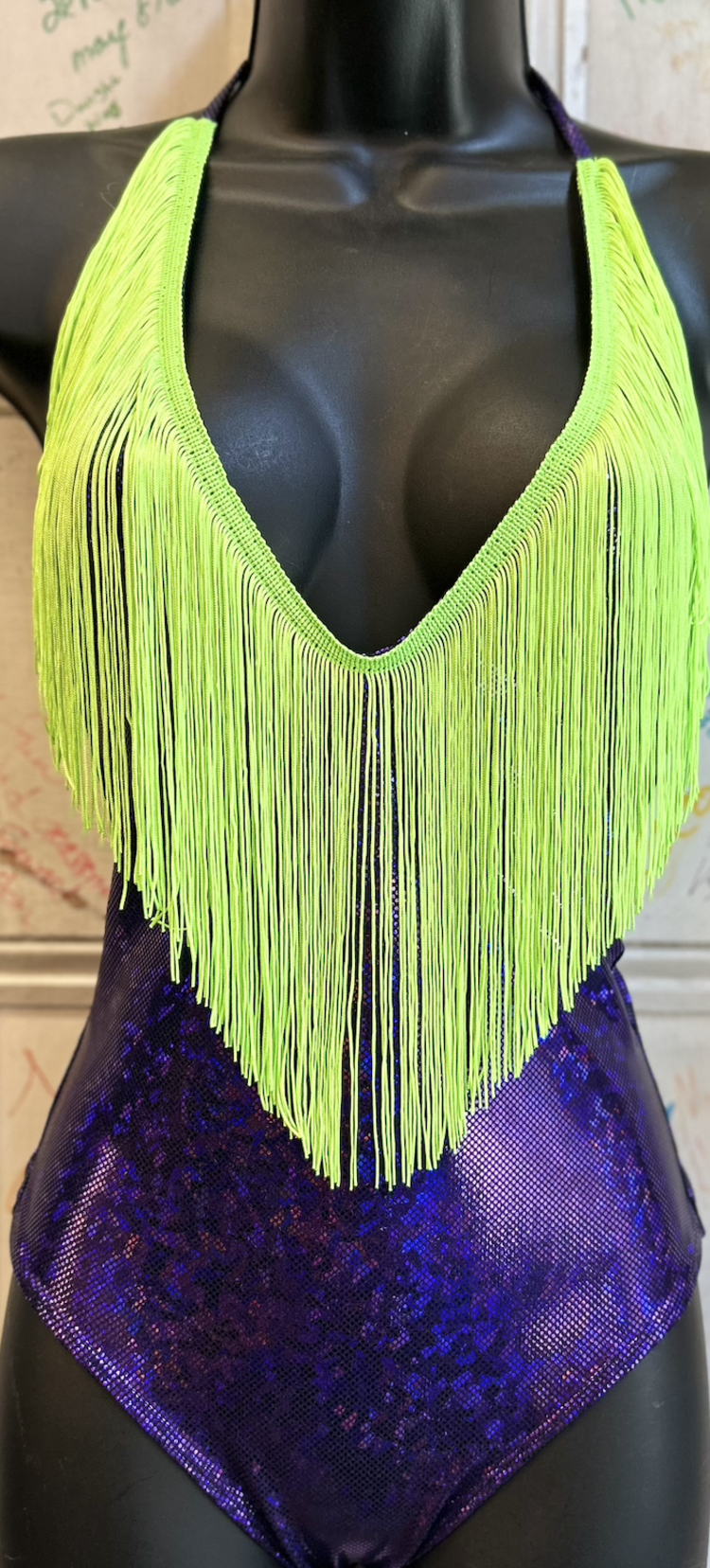 Fringe Benefits Holographic Bodysuit