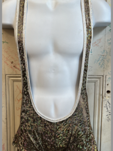 Wrestling Singlet Gold Rush/White