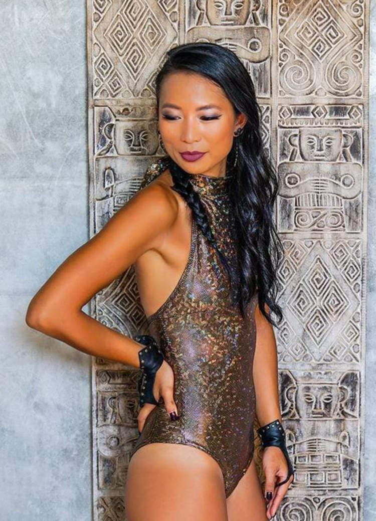 Holographic Veronica Bodysuit