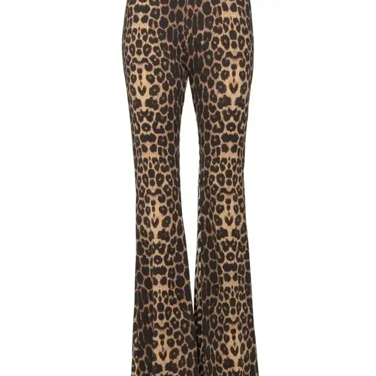 Leopard  Print Bell Bottoms