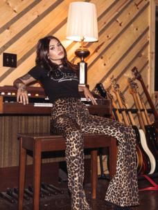 Leopard  Print Bell Bottoms