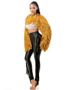 Metallic Tinsel Bolero