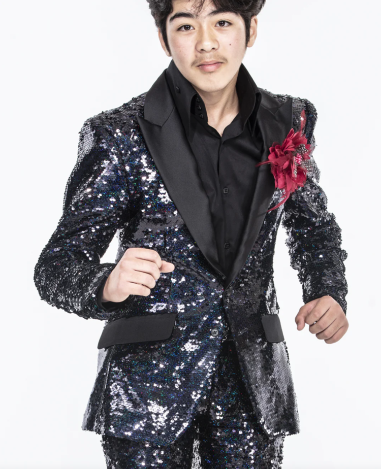 Sequin Tailored Mens Blazer