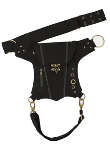 Bikers Sling-Hip Bag with Thigh Belt