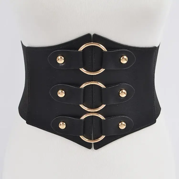 Multi Metal O-Ring Waist Cincher
