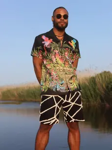 Linen Bone Church Shirt