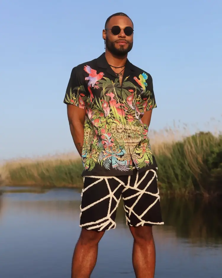 Linen Bone Church Shirt