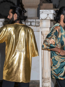 Reversible Rave Kimono w/ Sleeves