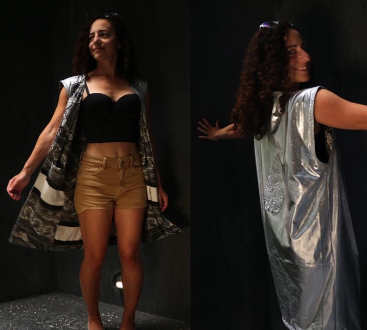 Reversible Rave Kimono w/ Sleeves