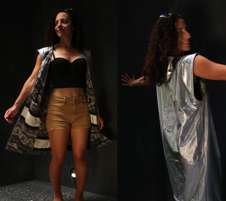 Reversible Rave Kimono Sleeveless