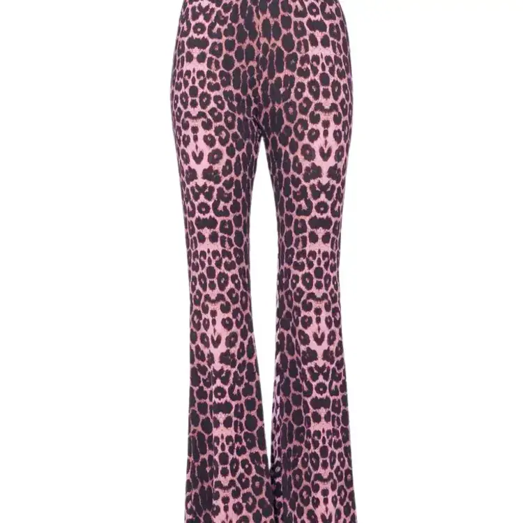 Leopard  Print Bell Bottoms