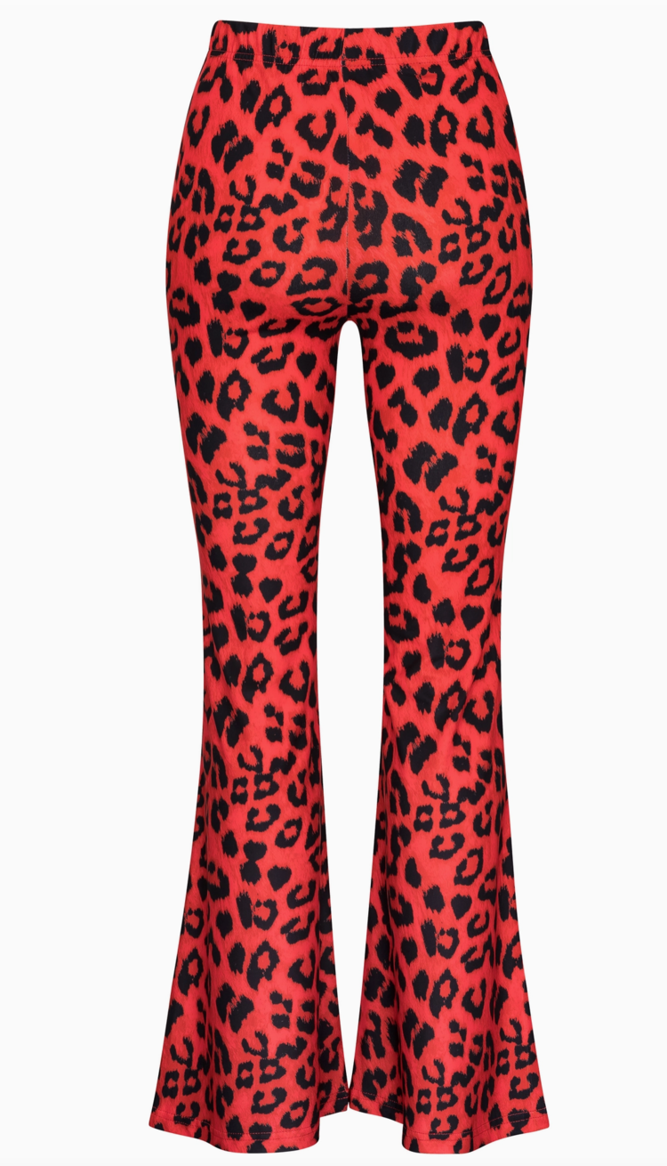Leopard  Print Bell Bottoms