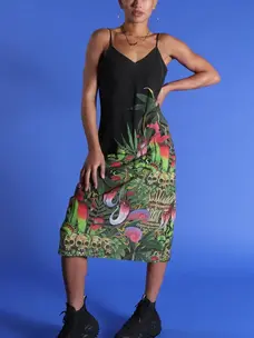 Bone Church Slip Dress