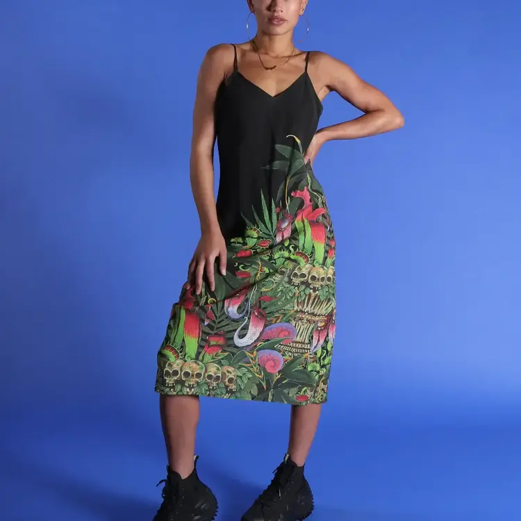 Bone Church Slip Dress