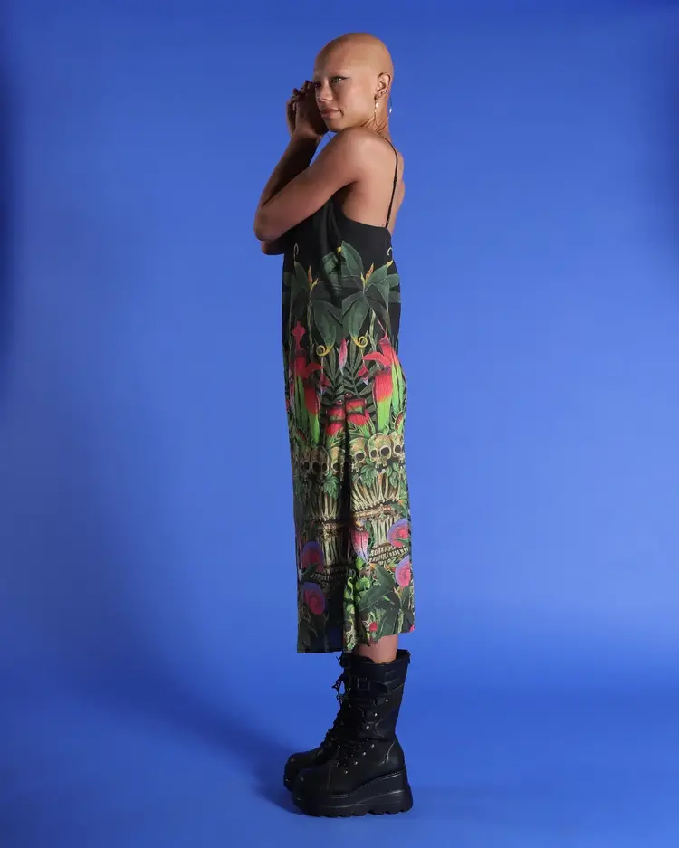 Bone Church Slip Dress