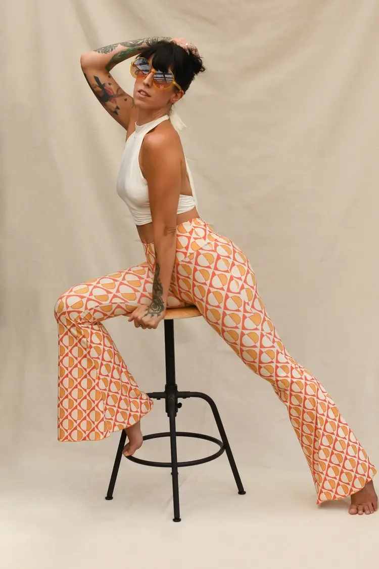 Leeloo High Rise Bell Bottom Pants