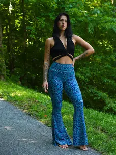 Sapphire Sky Bell Bottoms