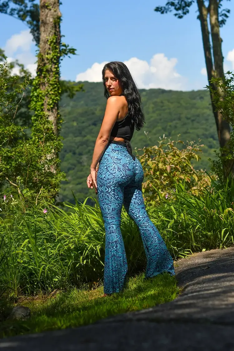 Sapphire Sky Bell Bottoms