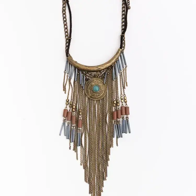Antique  Fringe Necklace