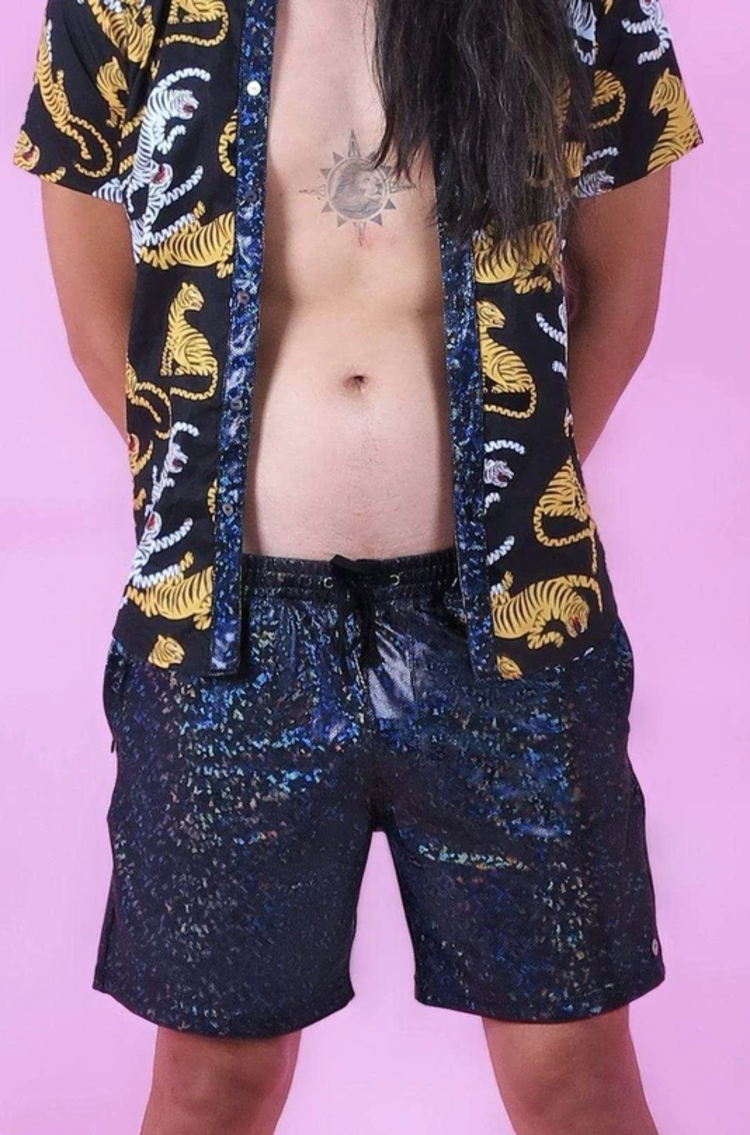 Mens Ultimate Holographic Shorts