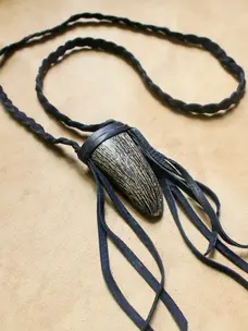 Buffalo Horn Necklace - Real Horn