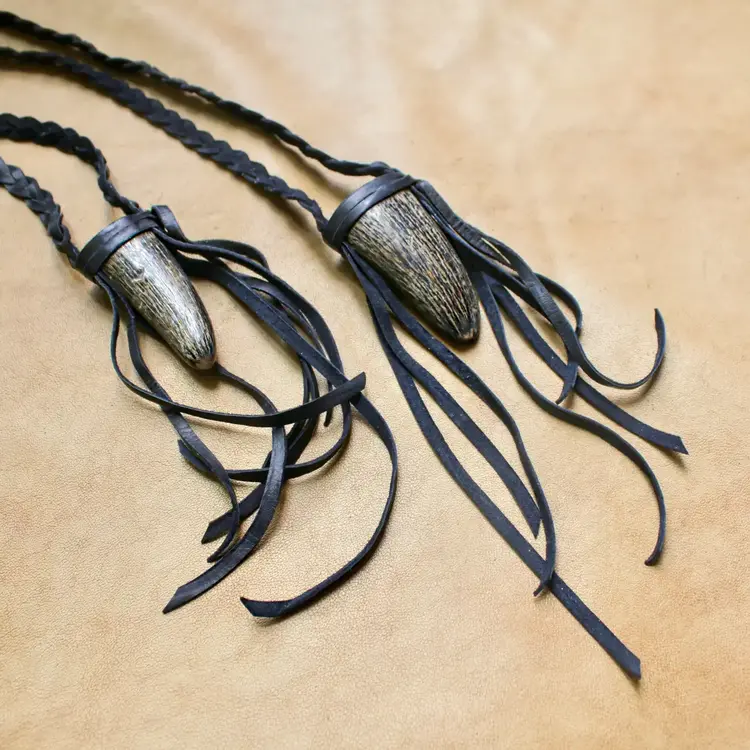 Buffalo Horn Necklace - Real Horn