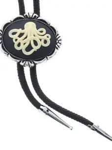 Octopus Bolo Tie Cameo