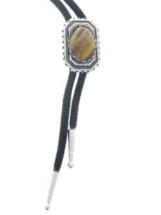 Southwestern Bolo-Tiger Eye Stone