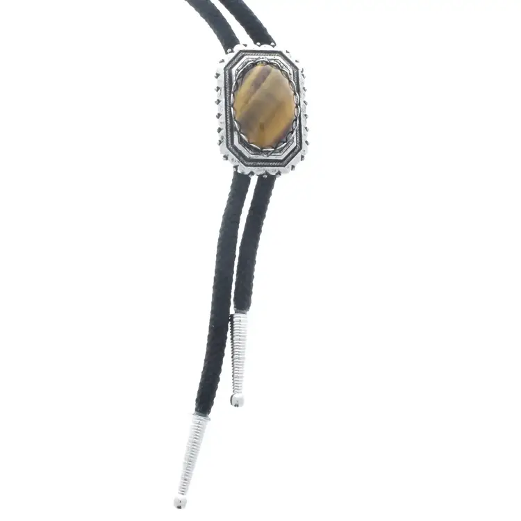 Southwestern Bolo-Tiger Eye Stone