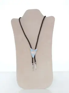 Fox Head Bolo Tie-Opaline Mineral