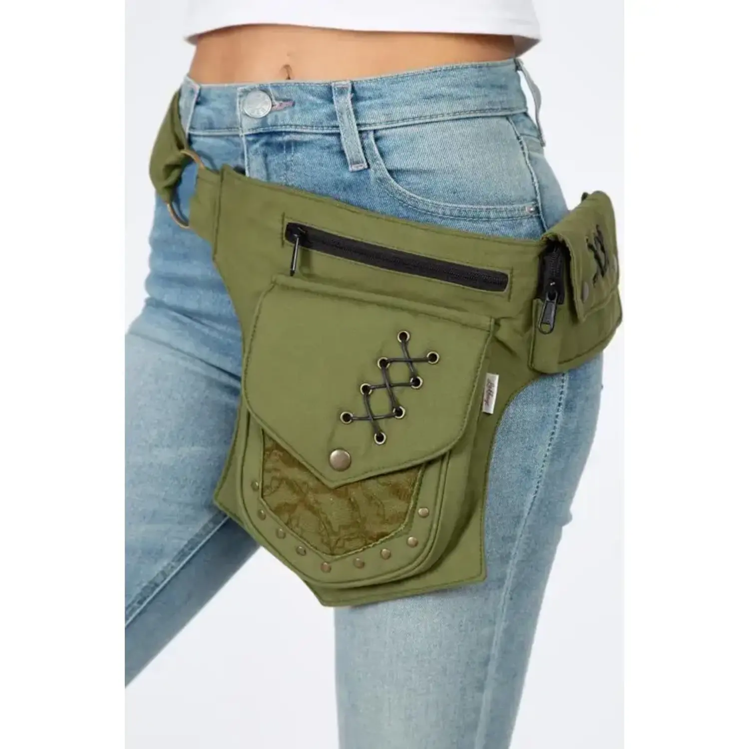 Cotton Waist Bag Utility Belt No Rules Fashion