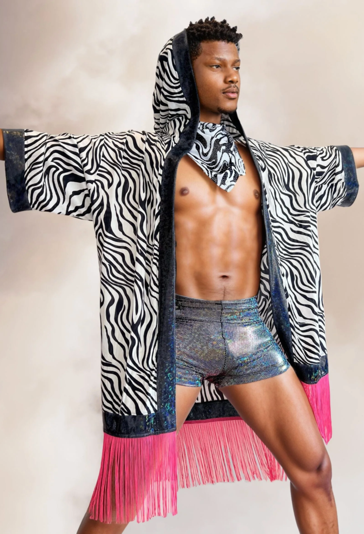 Mens Holographic Short Shorts