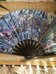 Jellyfish Air Balloon Hand Fan