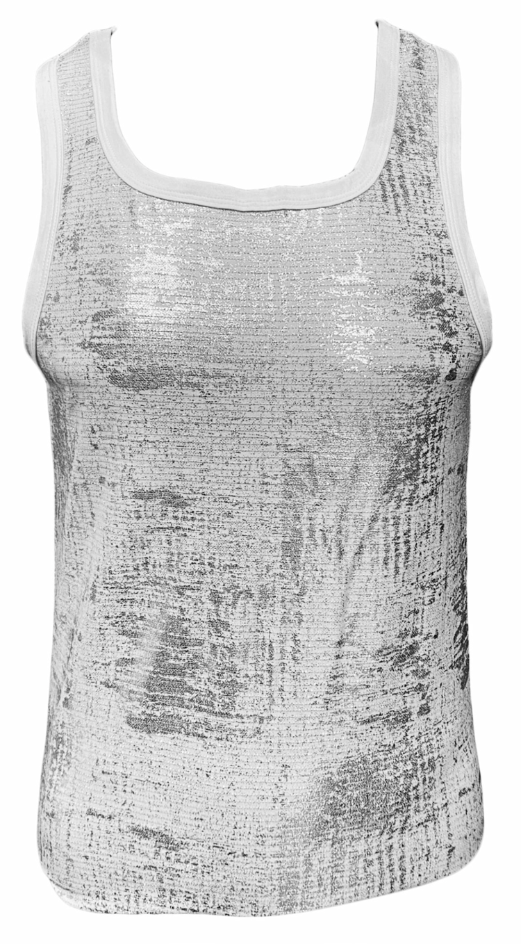 Metallic Leaf Tank