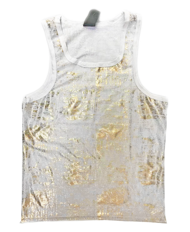 Metallic Leaf Tank