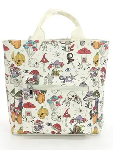 Goth Mushroom Mini Backpack
