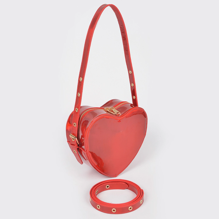 Holo Heart Shoulder Bag
