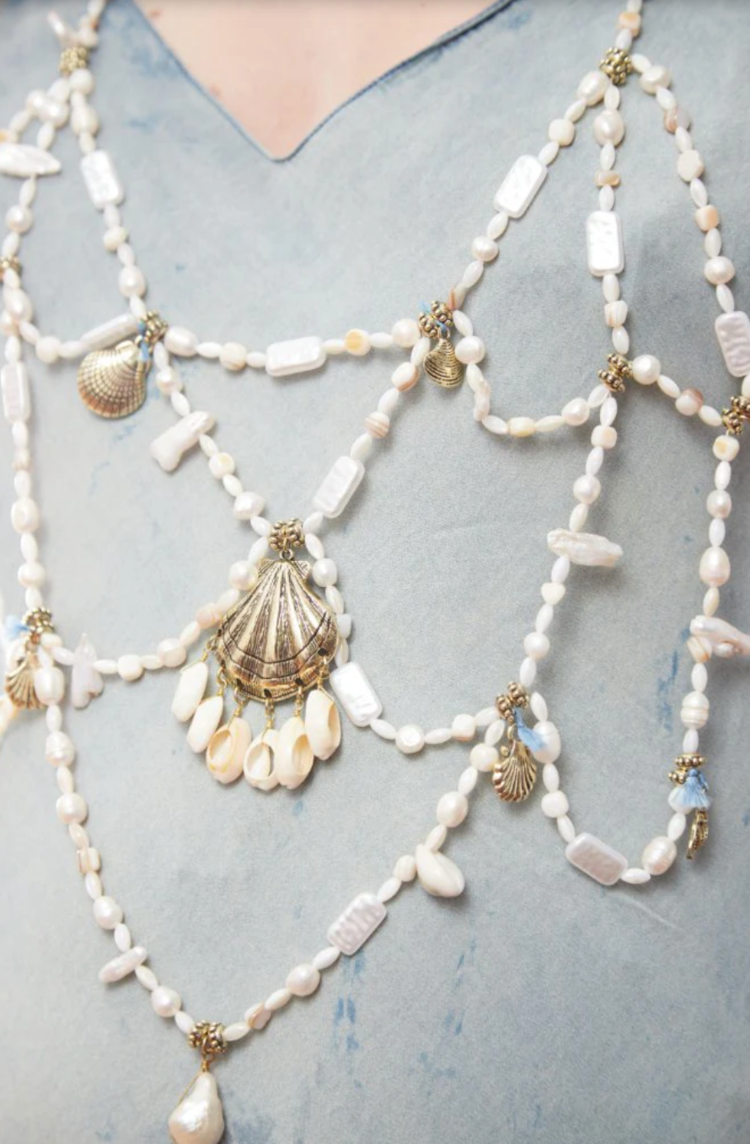 All Day Dream Body Chain Pearly