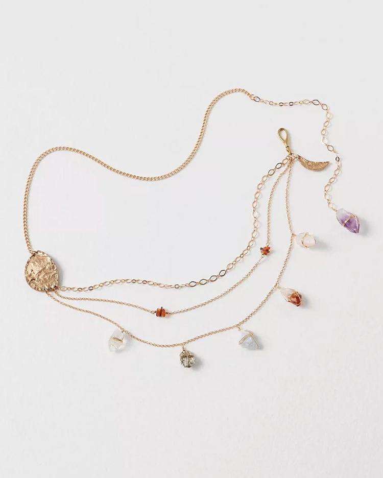 Sun Chaser Healing Crystals Belly Chain