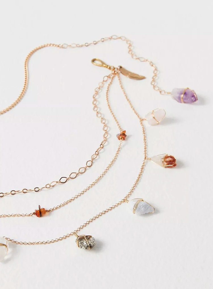 Sun Chaser Healing Crystals Belly Chain