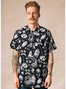 Dead Tired Button Up Men's