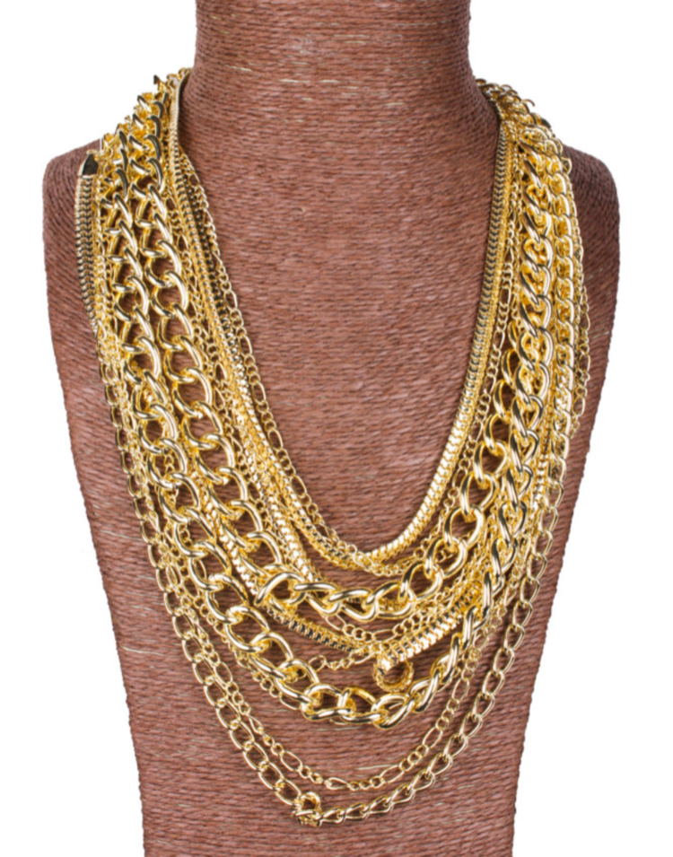 Multi-Layer Chunky Chain Necklace