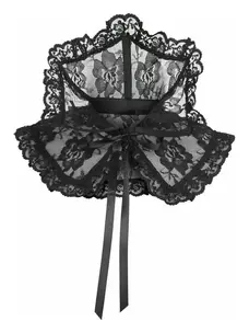Black Lace Neck Collar