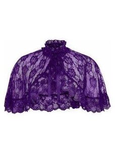 Purple Lace Cape