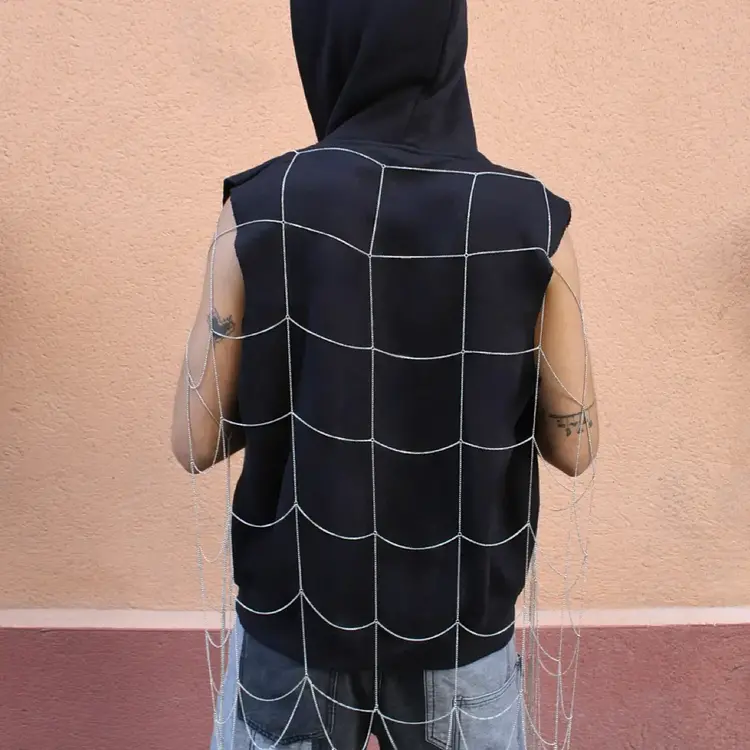 Web Chain Shawl