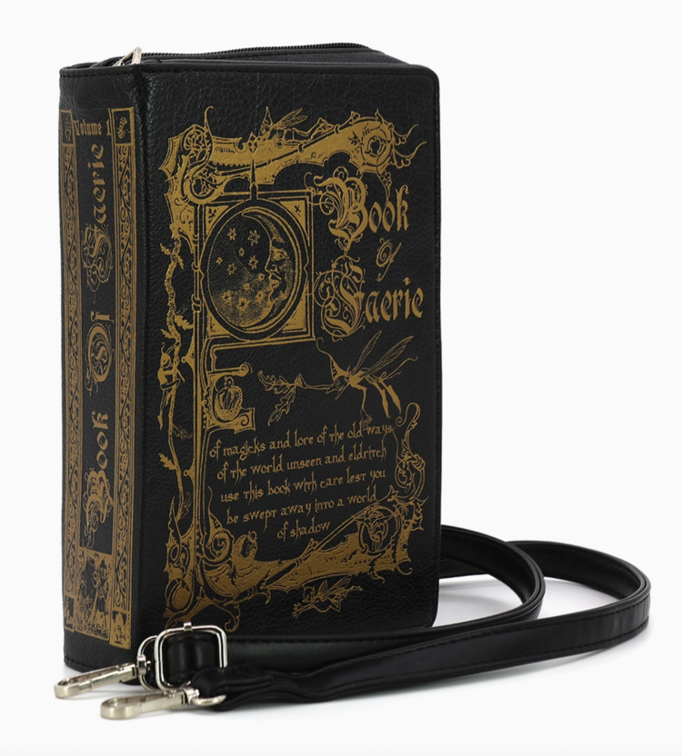 Book of Fairies Clutch Bag
