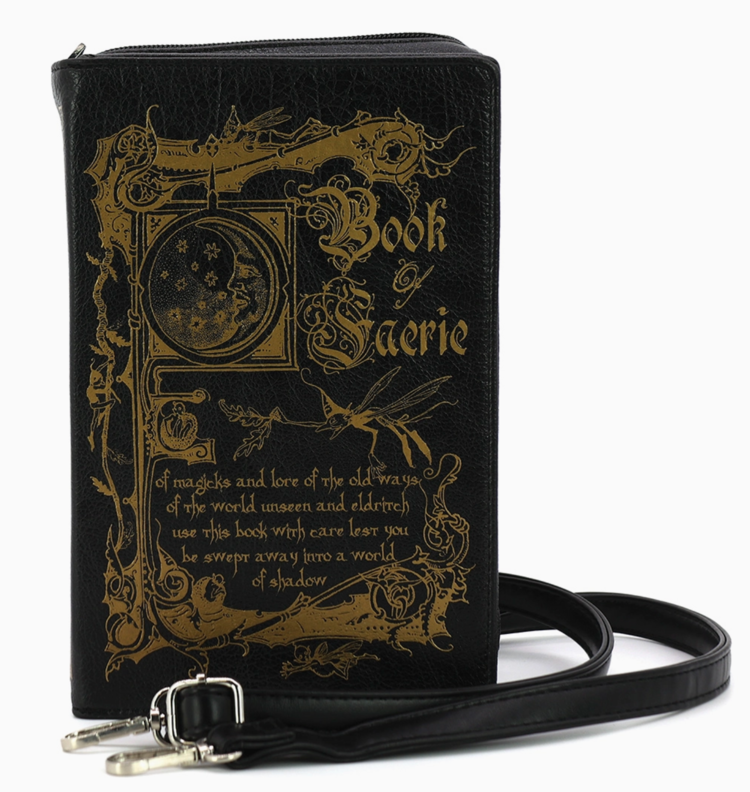 Book of Fairies Clutch Bag