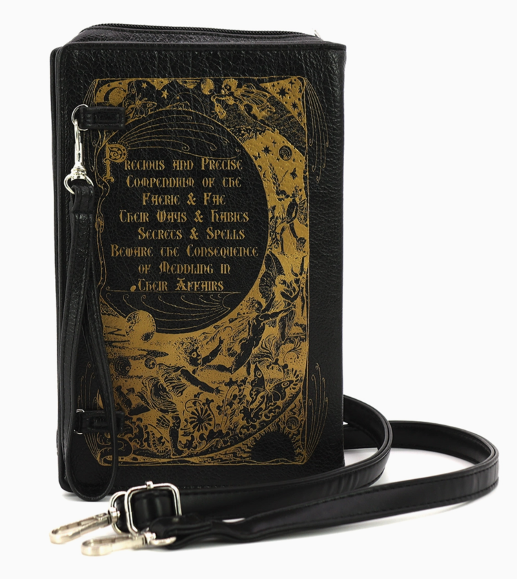 Book of Fairies Clutch Bag