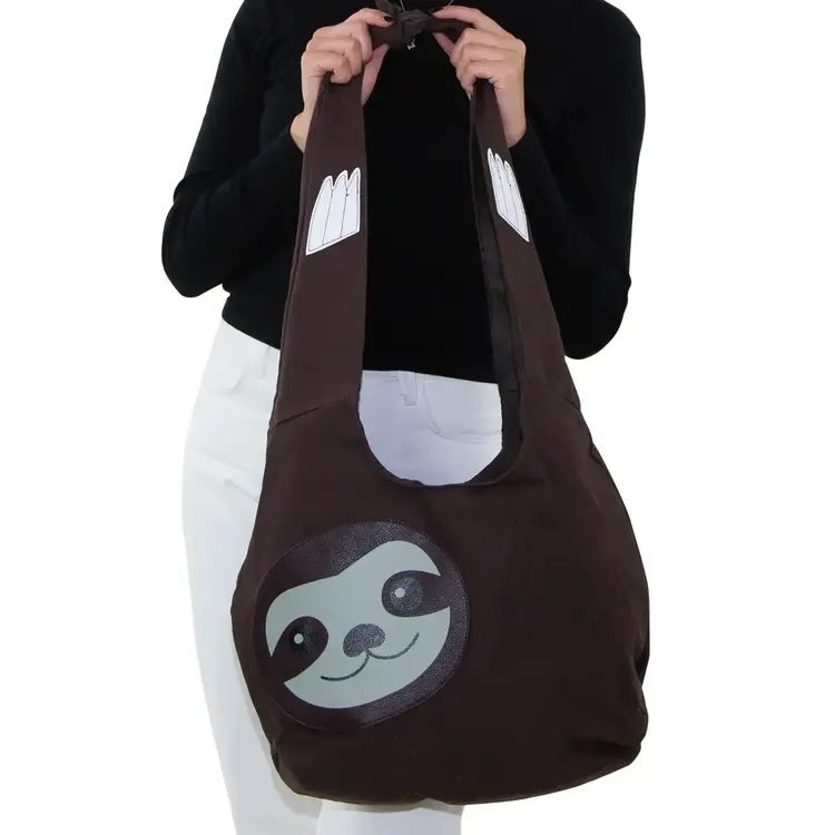 Hang Loose Sloth Hobo Bag
