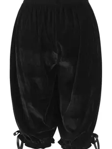Black Velvet Long Bloomers-Regular